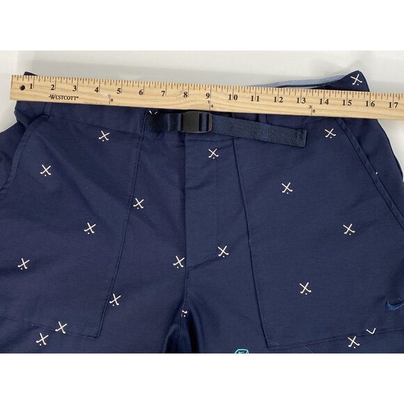 Nike Flex Novelty Lucky Charms Shorts Mens L 33* 10” Inseam Blue Golf Slim Fit - Picture 14 of 15